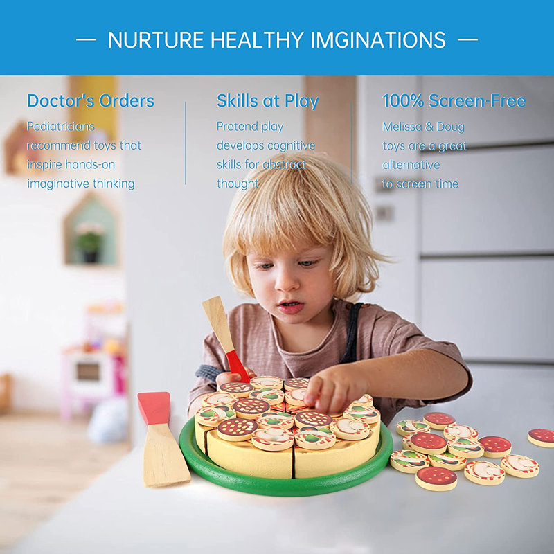 Melissa & Doug 63 Piece Play Food Set & Reviews | Wayfair